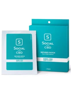 Social CBD infused patch