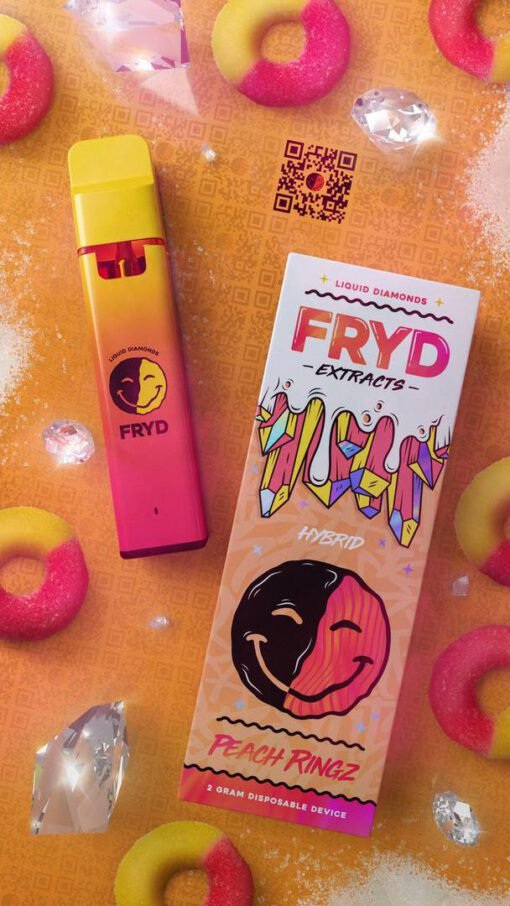 FRYD DISPOSABLE PEACH RINGZ